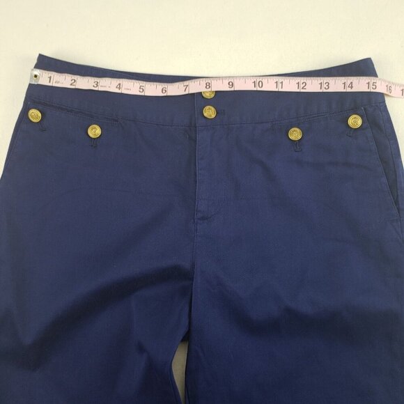 Lauren Ralph Lauren Nautical Jacket & Sailor Pant Suit Womens Small 6P 2 Pc Set - Picture 12 of 16